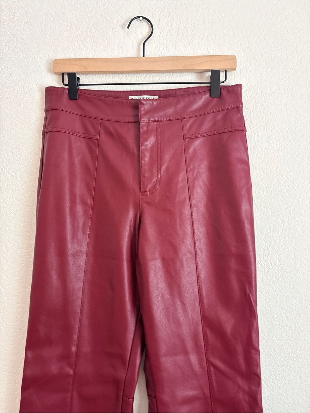 Free People Uptown High Rise Vegan Pants