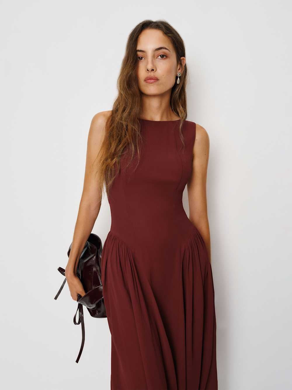 NWT Reformation Anelis Dress in Chianti (6)