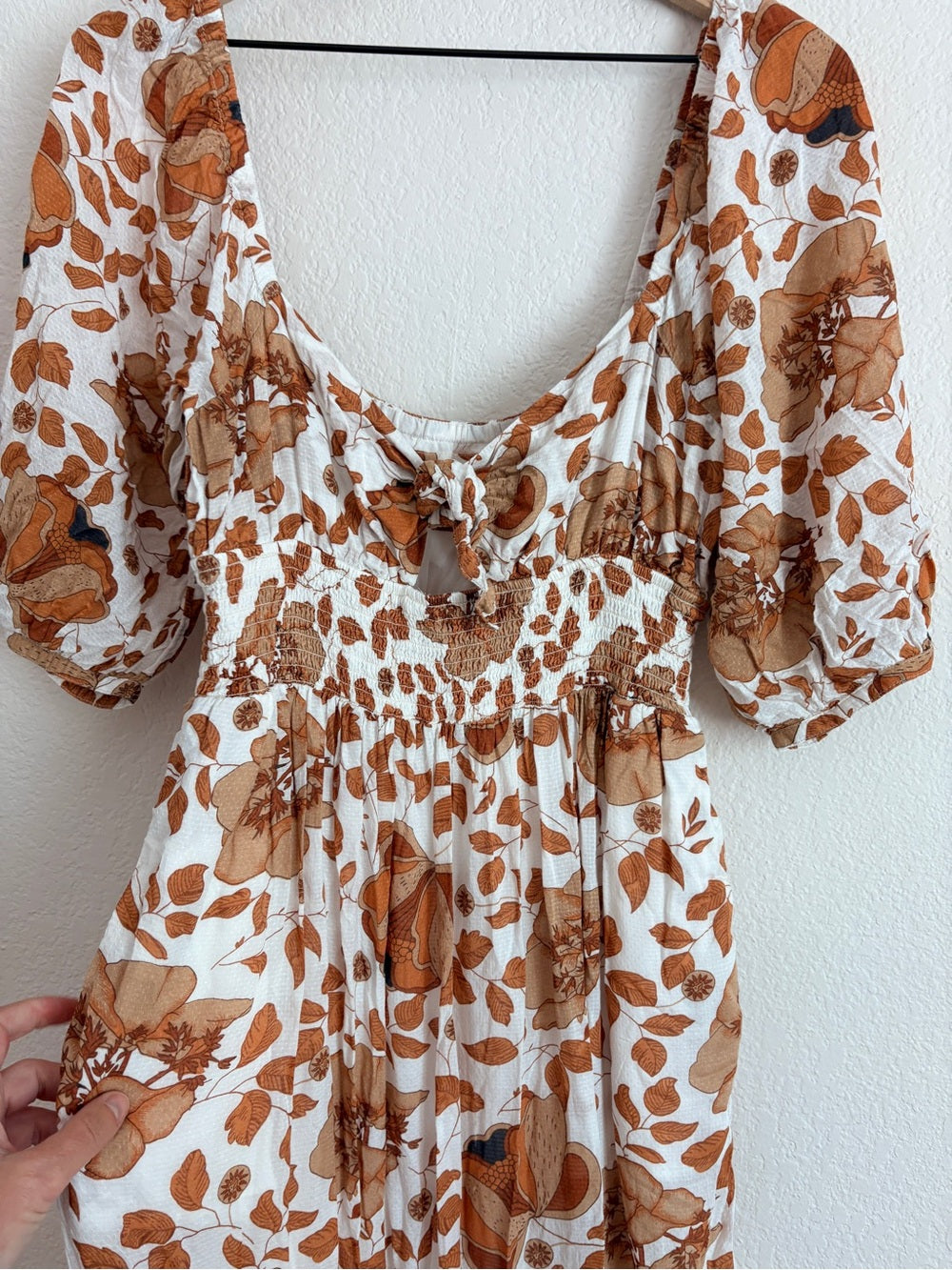 Anthropologie Tiered Floral Maxi Dress (S)