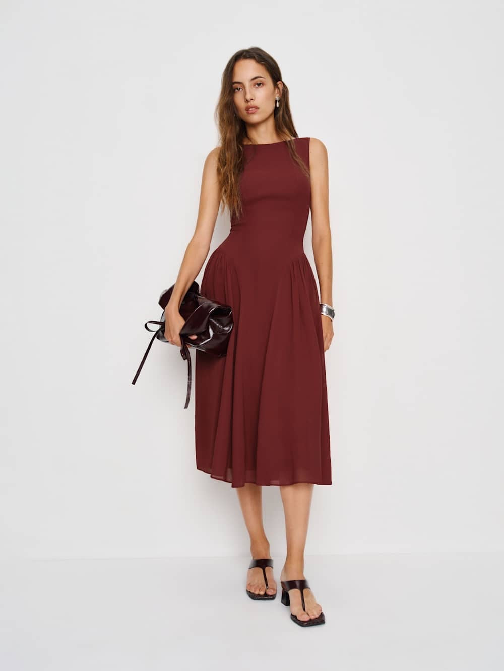 NWT Reformation Anelis Dress in Chianti (6)