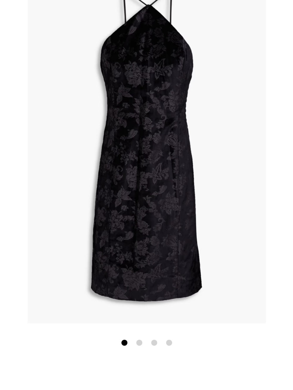 RAG & BONE Fara velvet-jacquard dress (0)