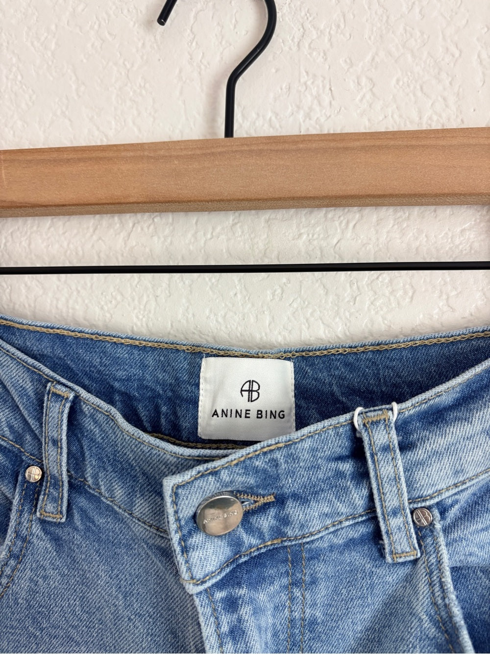 NWT Anine Bing Jackie High Rise Jeans (32)