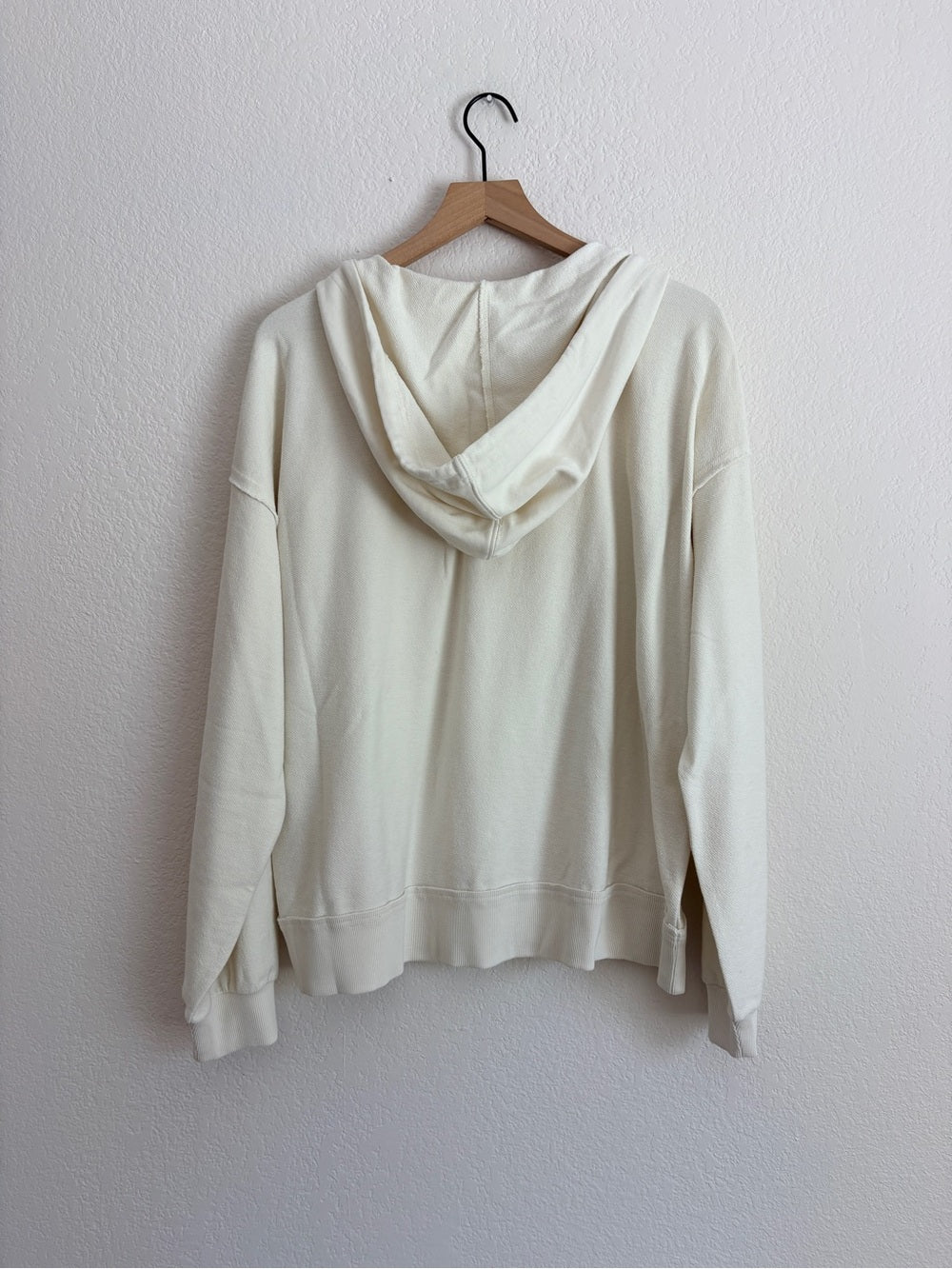 NWT Lucky Brand Crochet Trim Baja Hoodie