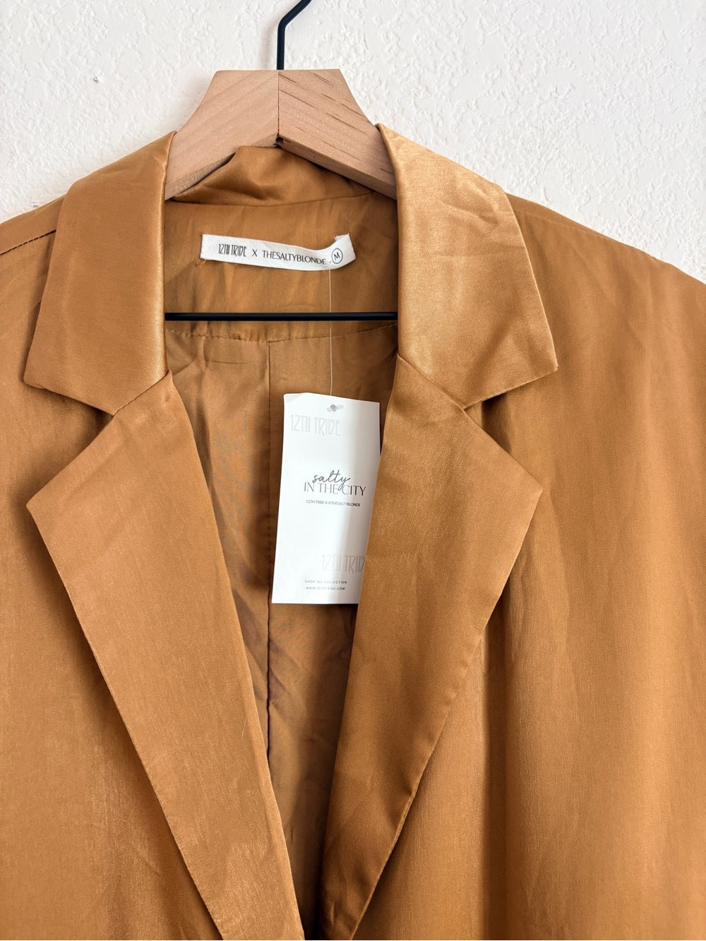 12th Tribe x Salty Blonde NWT Blazer (M)