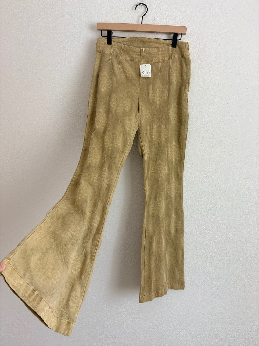 NWT Free People Sweet Saloon Y2K 90s Style Pants (8)