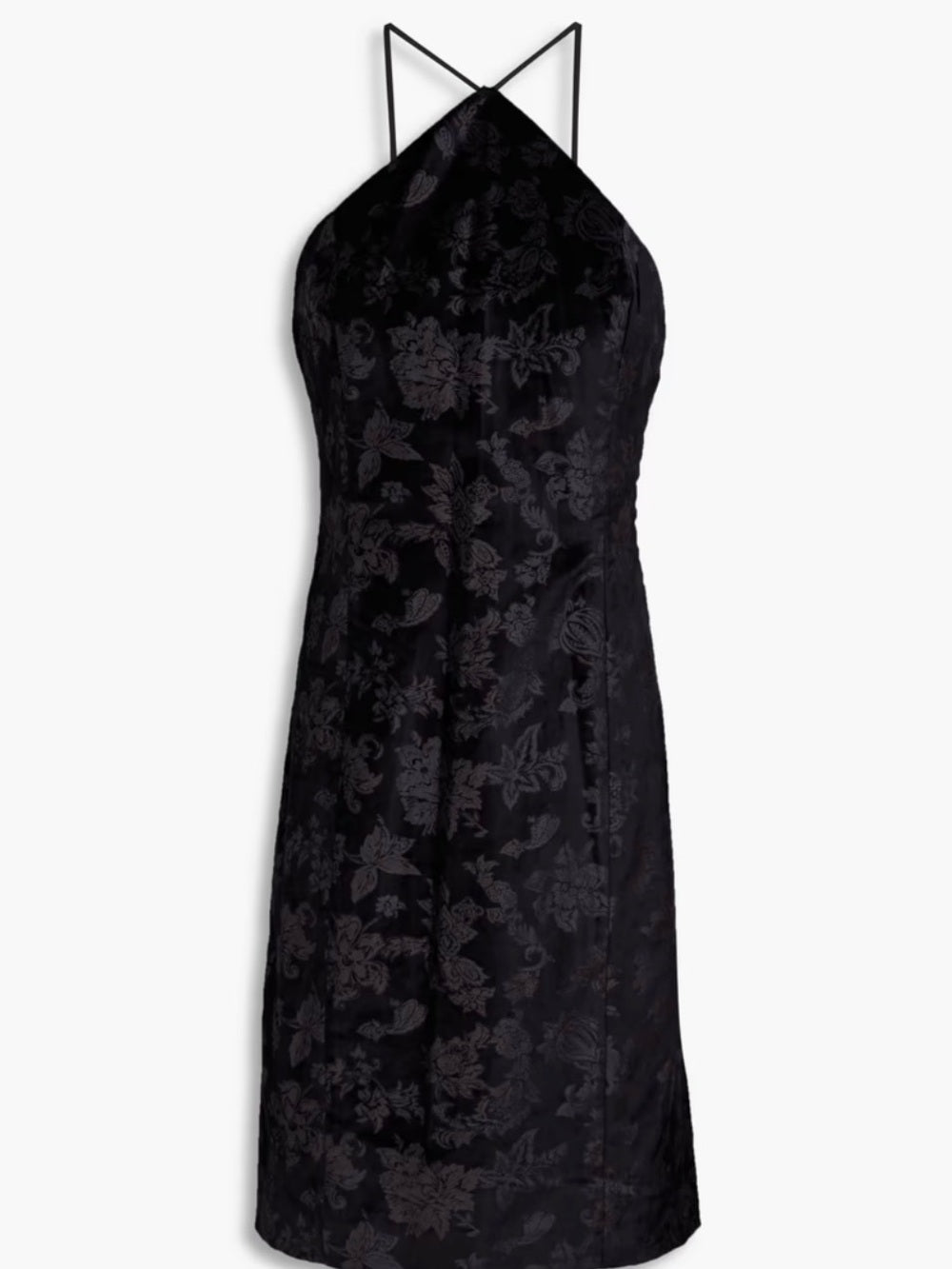 RAG & BONE Fara velvet-jacquard dress (0)
