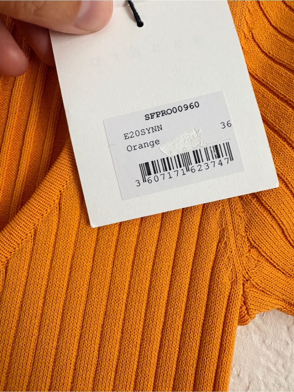 NWT Sandro Synn Fit and Flare Ribbed Sweater Mini Dress (S)