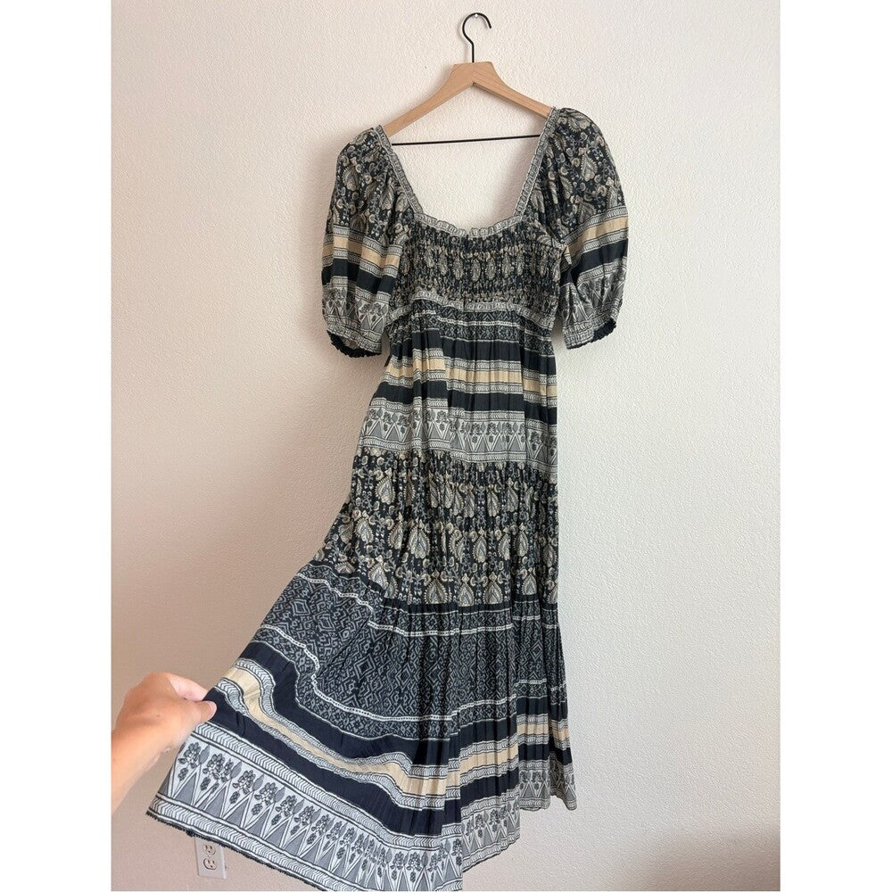 Sea New York Tasha Cotton Boho Dress (M)