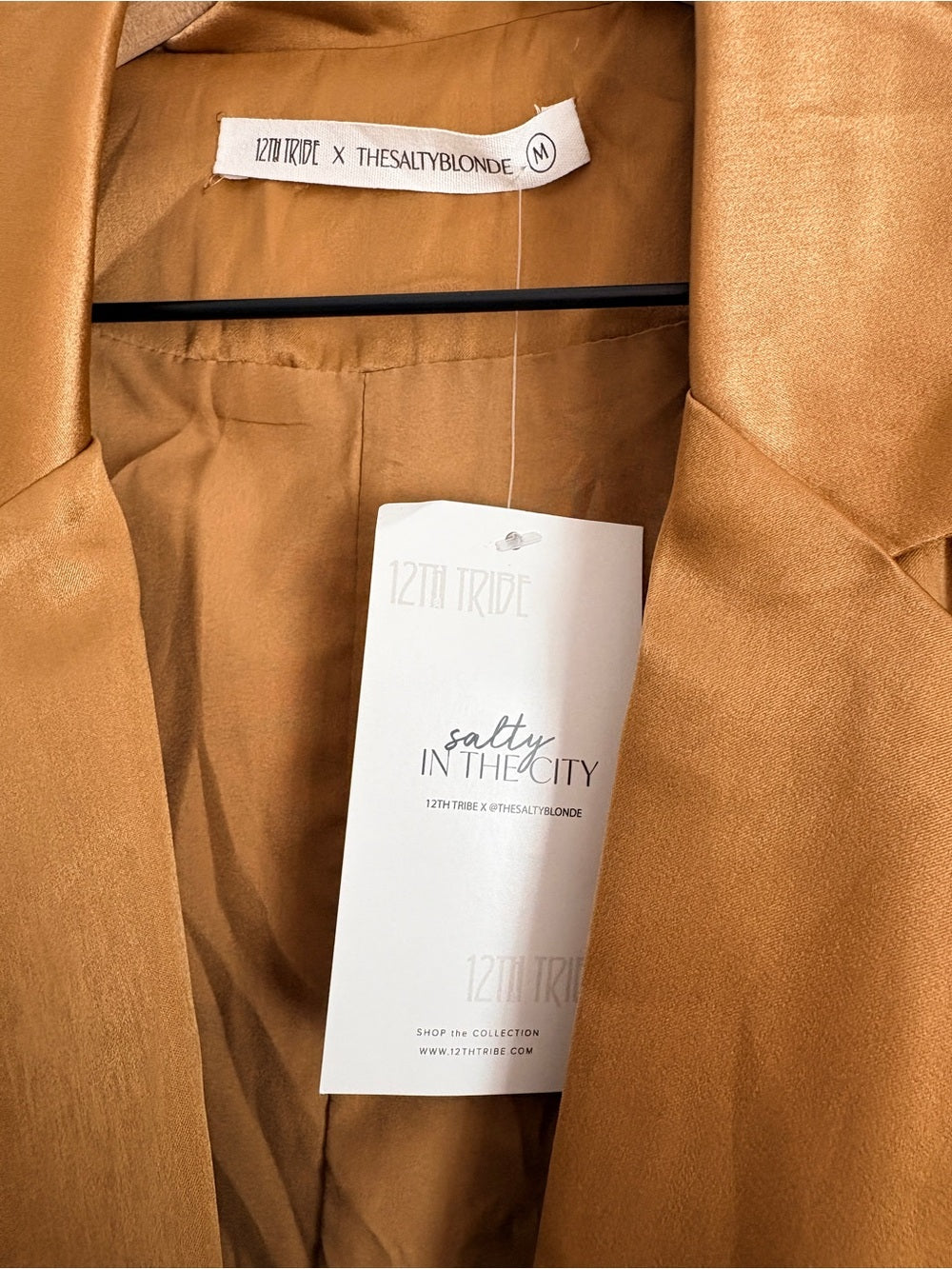 12th Tribe x Salty Blonde NWT Blazer (M)