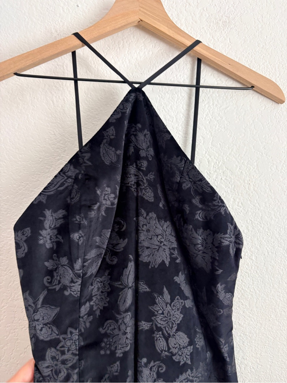 RAG & BONE Fara velvet-jacquard dress (0)