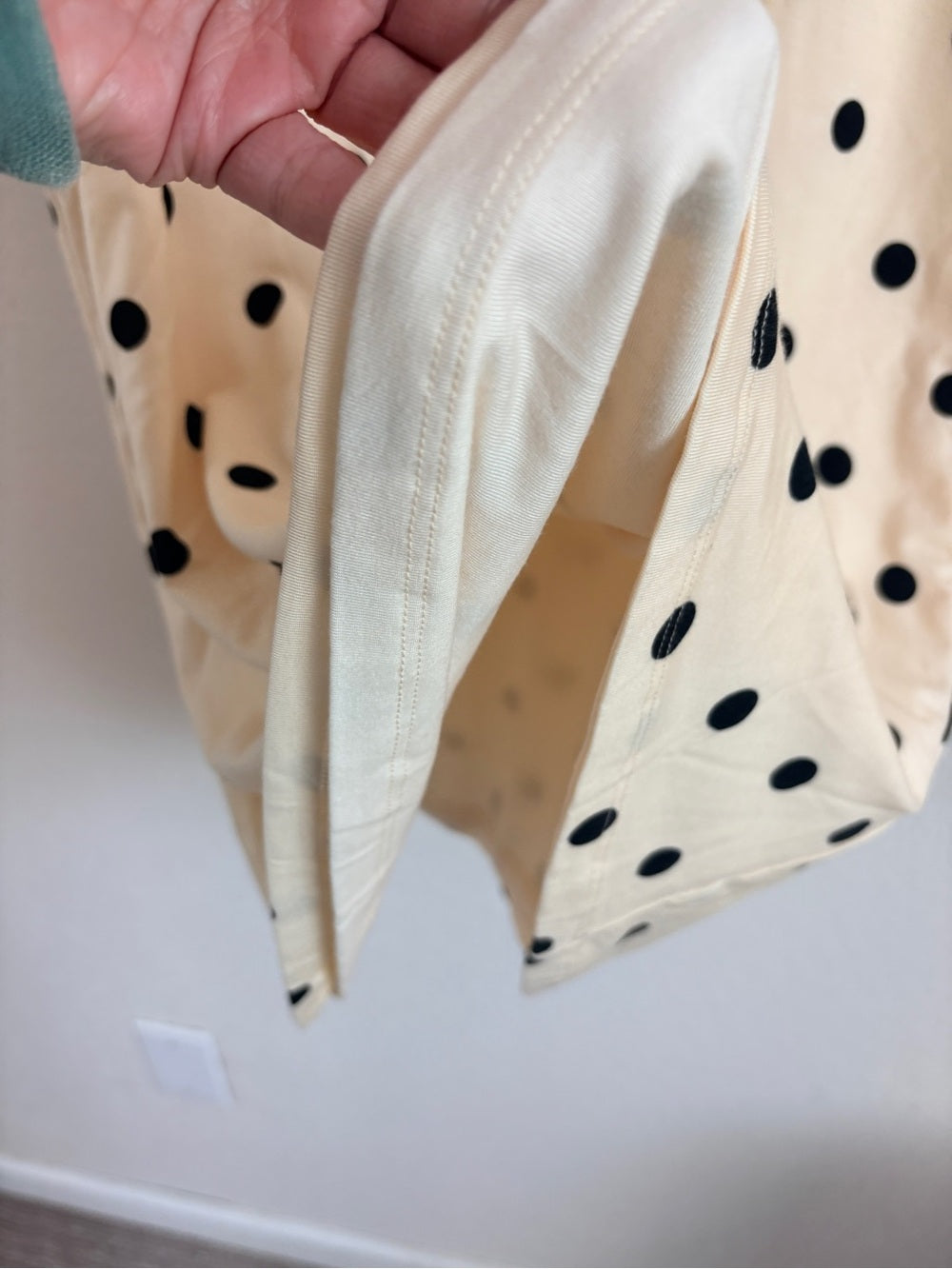NWT Reformation Davi Knit Dress in Sundae Dot (M)(