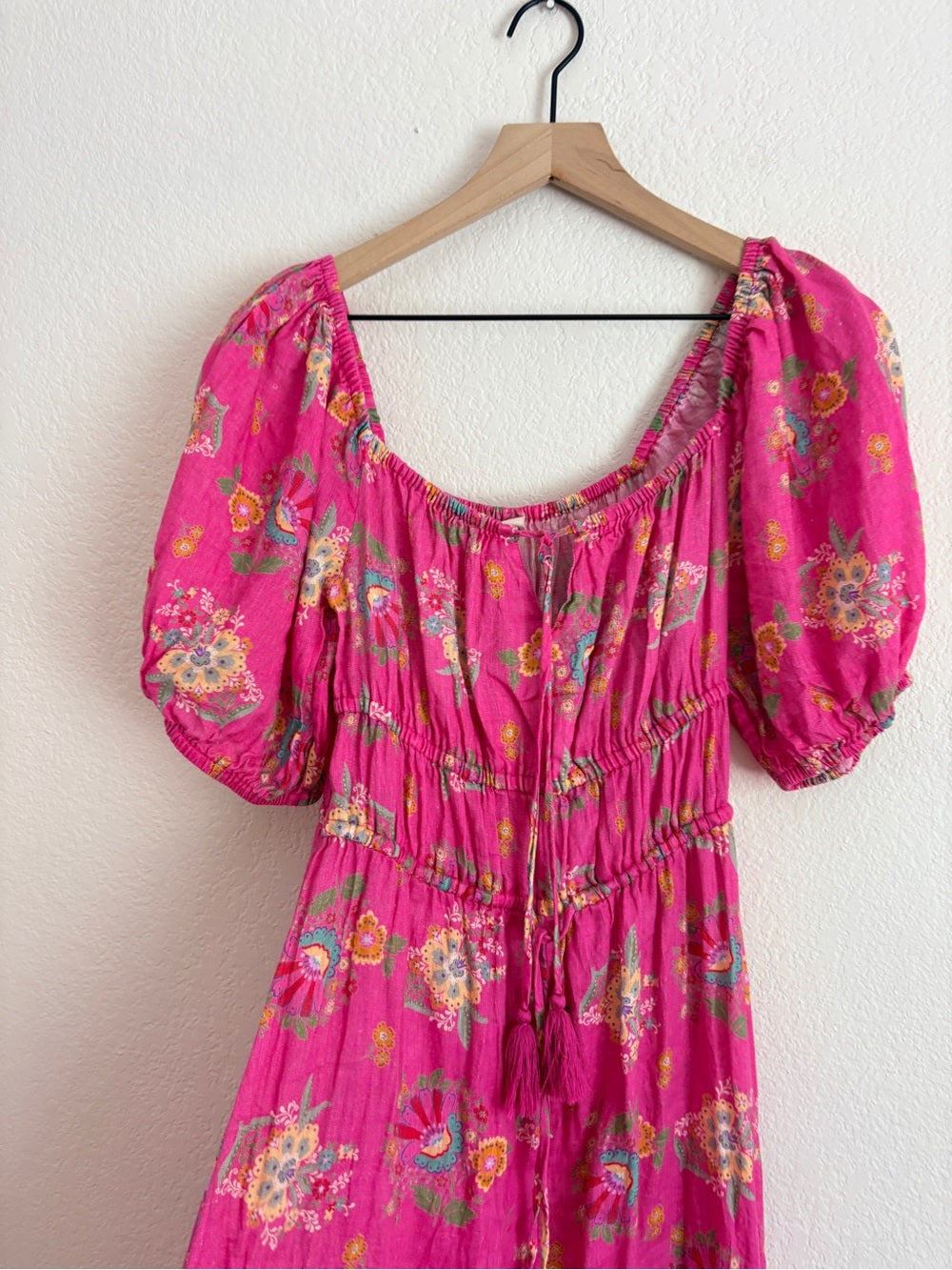 Spell & The Gypsy Solstice Linen Soiree Dress (M)