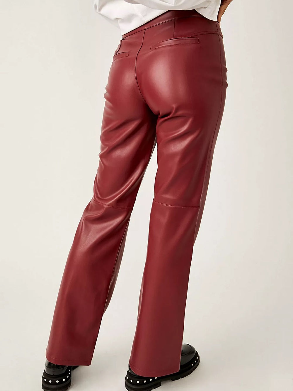 Free People Uptown High Rise Vegan Pants