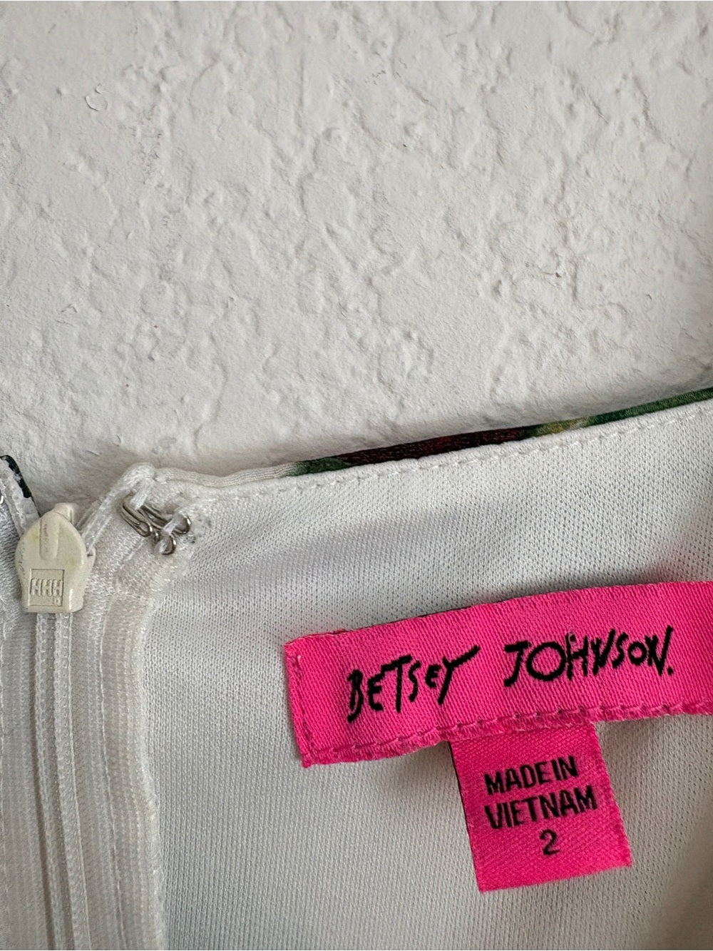 Betsey Johnson Tea Length Rose Cocktail Dress (2)