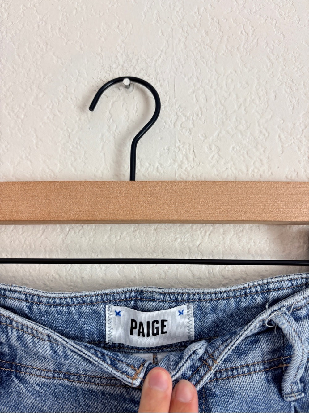 Paige Bella Pleated Trouser Jeans 100% Soft Cotton (26)