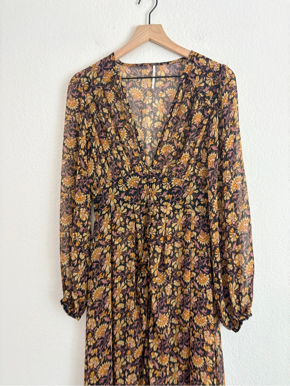 Free People Valerie Duster in Honeysuckle (XS)