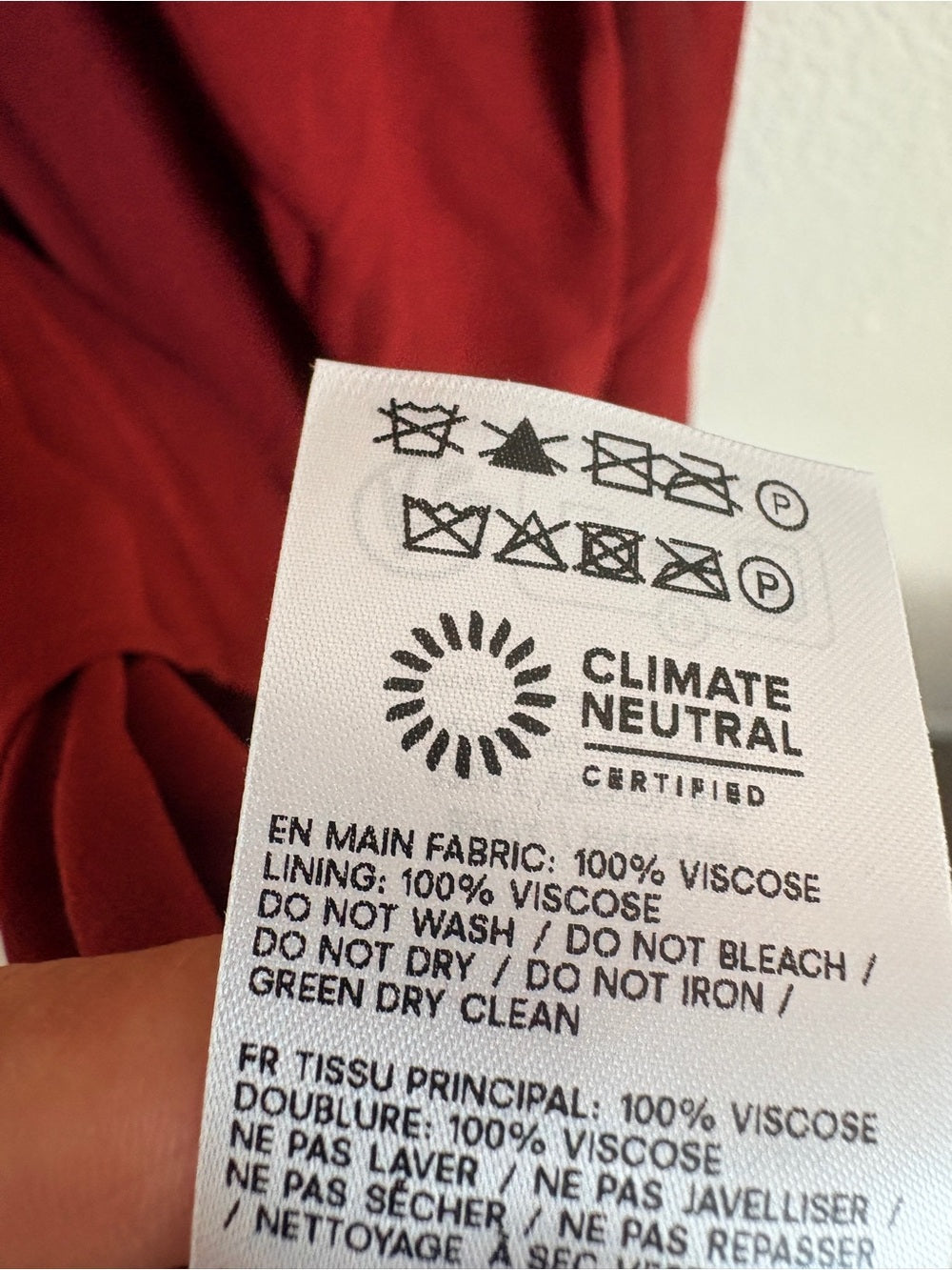 NWT Reformation Anelis Dress in Chianti (6)