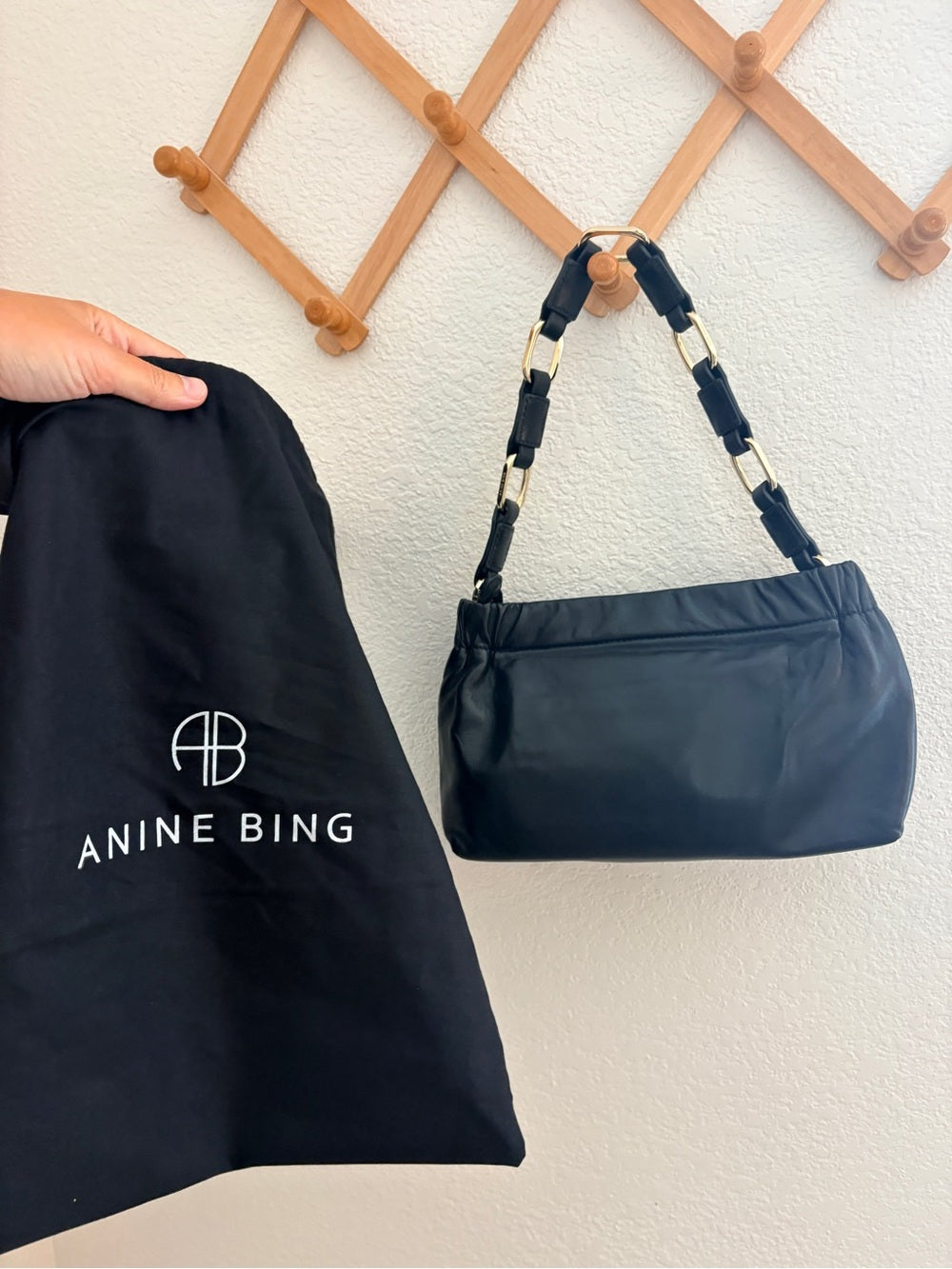 NWT Anine Bing Small Kate Shoulder Bag