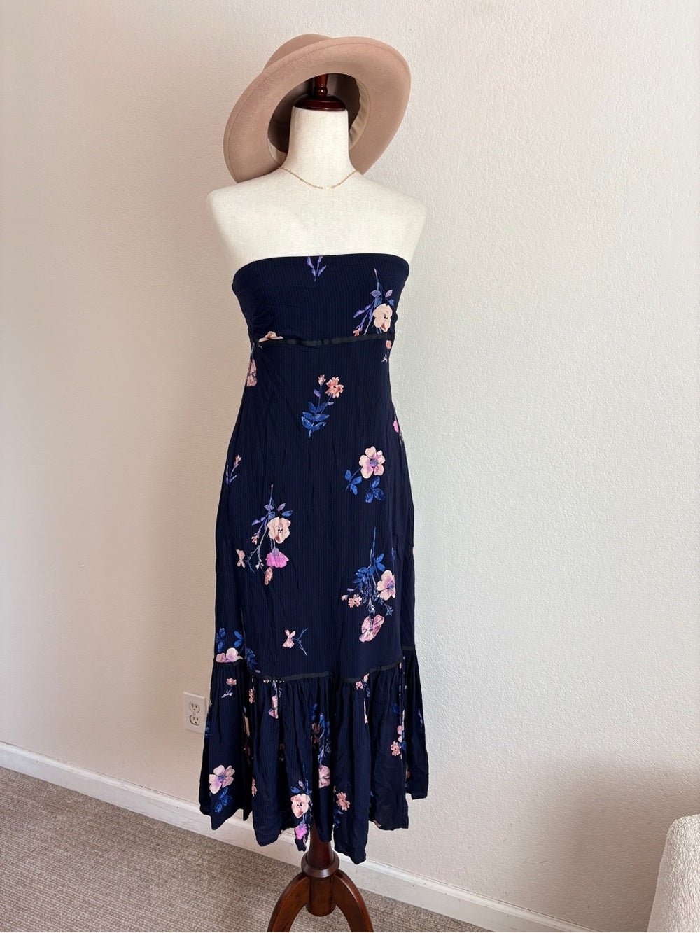 Free People Rosie Posie Midi Dress (M)
