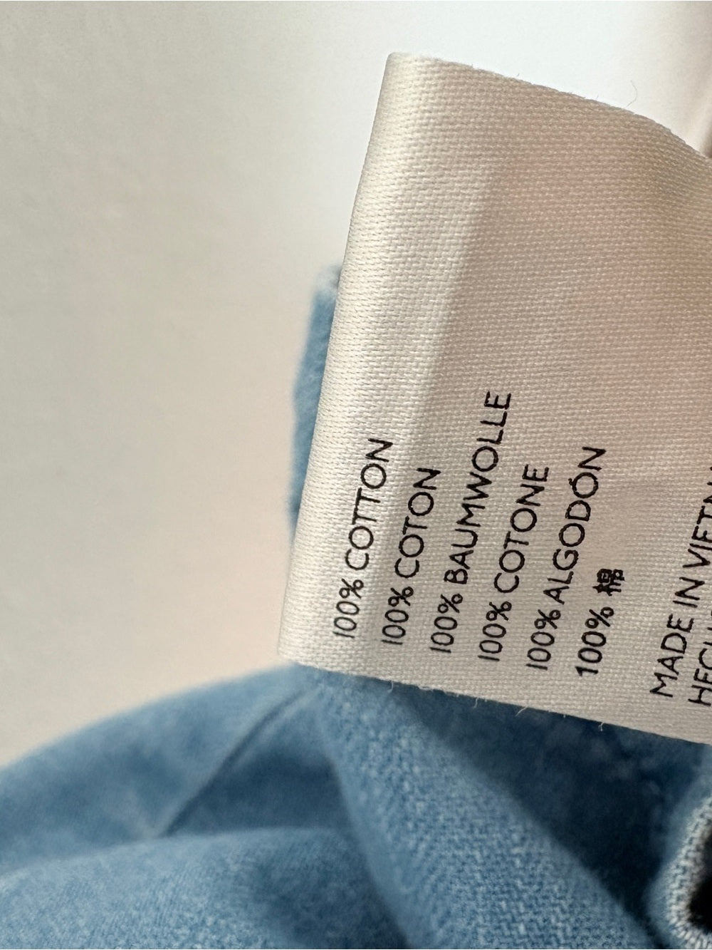 Free People Sami Denim Mini Dress (L)