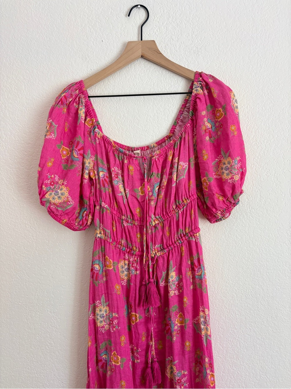 Spell & The Gypsy Solstice Linen Soiree Dress (M)
