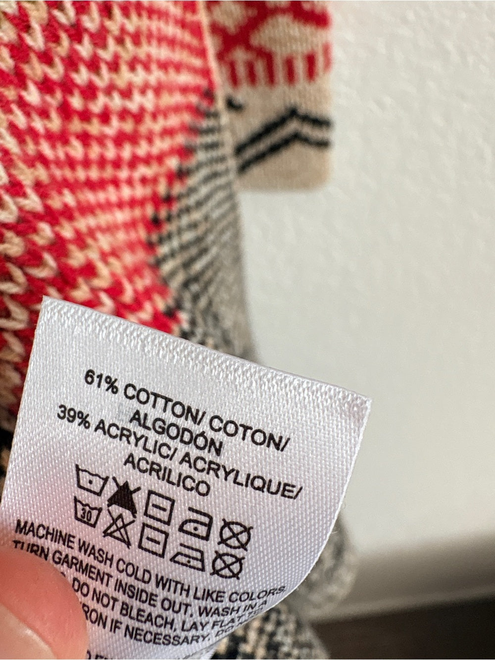 NWT Lucky Brand Open-Front Aztec Cardigan Sweater (L)